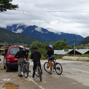 Pedaling in the Himalayas